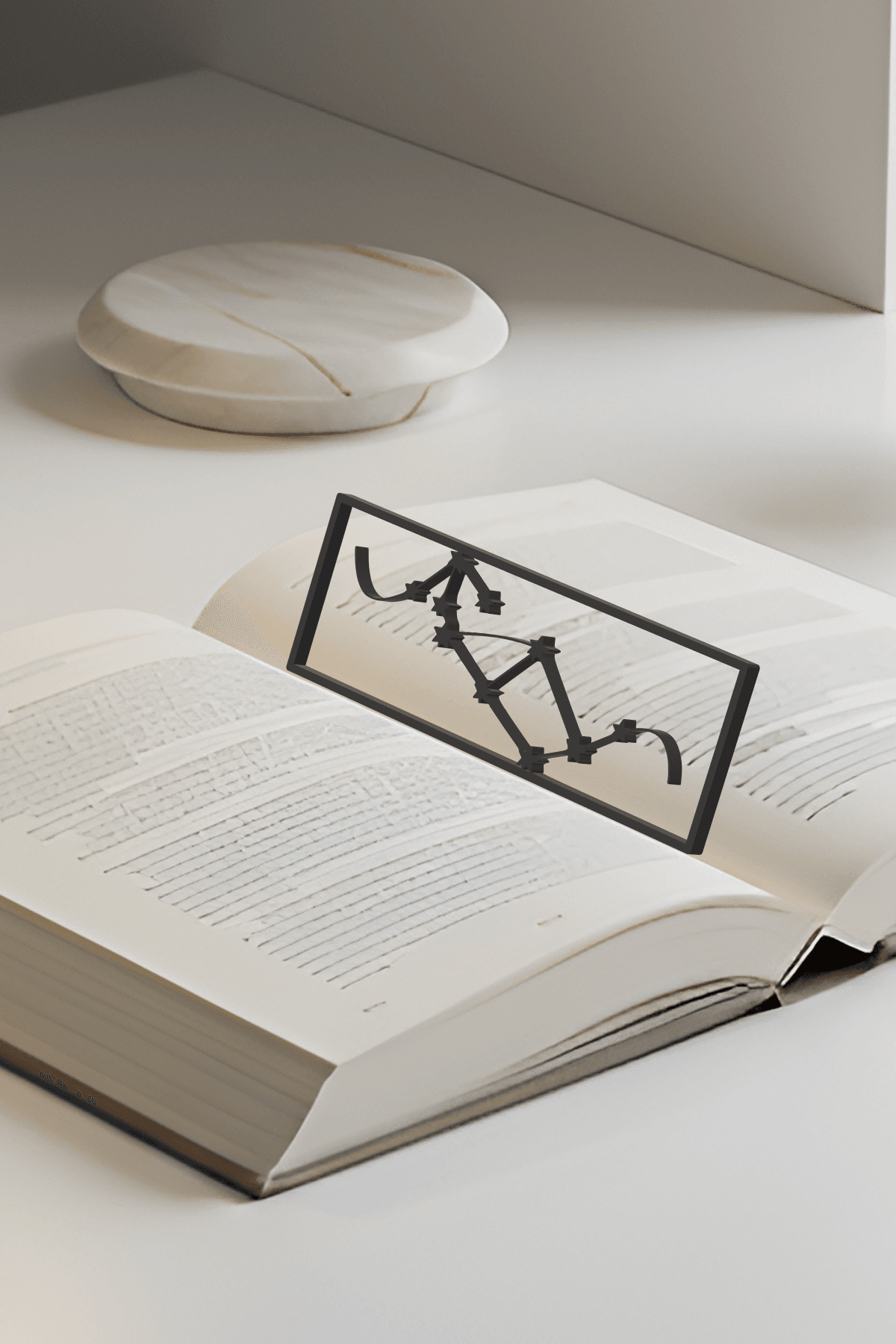 Stars Bookmark, Creativity Bookmark, Gift Idea 3d model