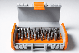 Compact Screwdriver Bit Case 3d model