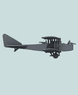 1:144 Friedrichshafen G.II 3d model