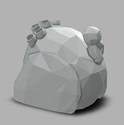 Turkey Pencil Holder 3d model