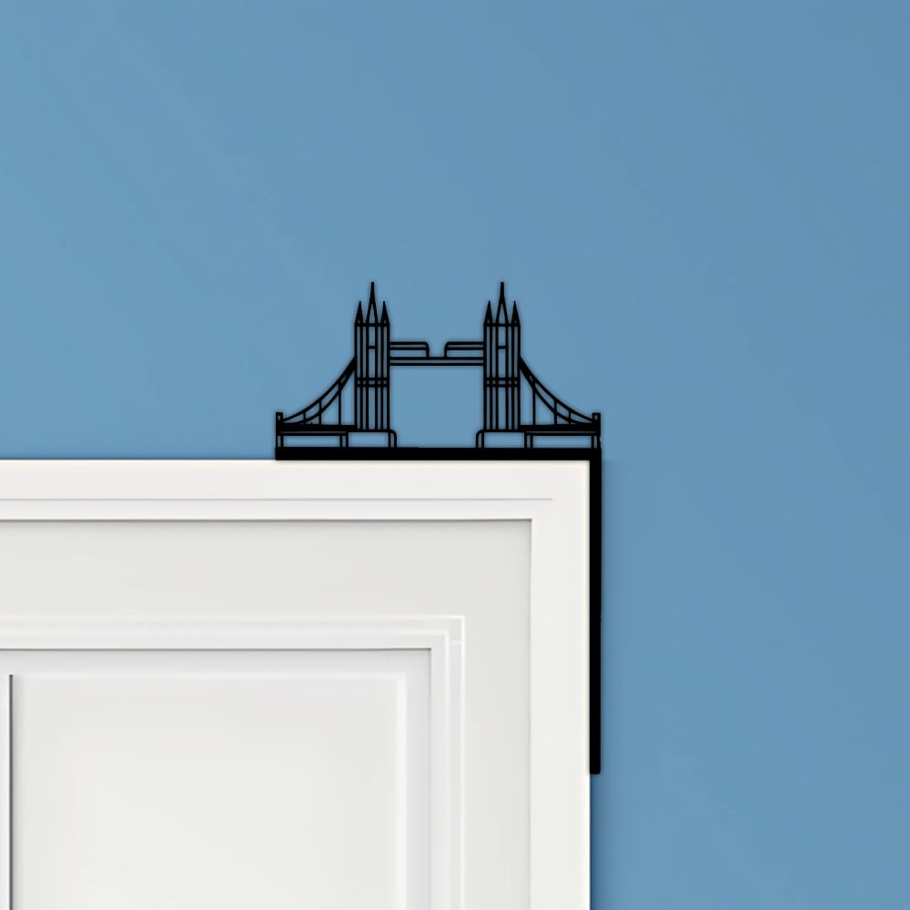 Bridge Door Corner Decor 3d model