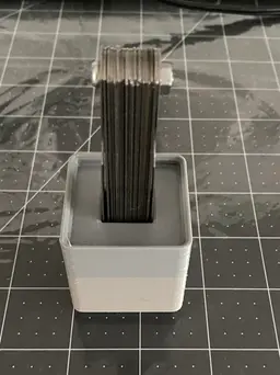 Gridfinity Harbor Freight Feeler Gauge Holder 3d model