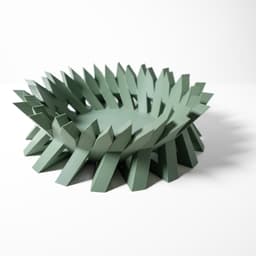 The Novi Catch-all Bowl or Desk Organizer | Modern Office and Home Decor 3d model