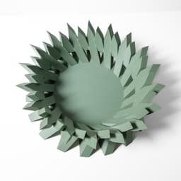 The Novi Catch-all Bowl or Desk Organizer | Modern Office and Home Decor 3d model