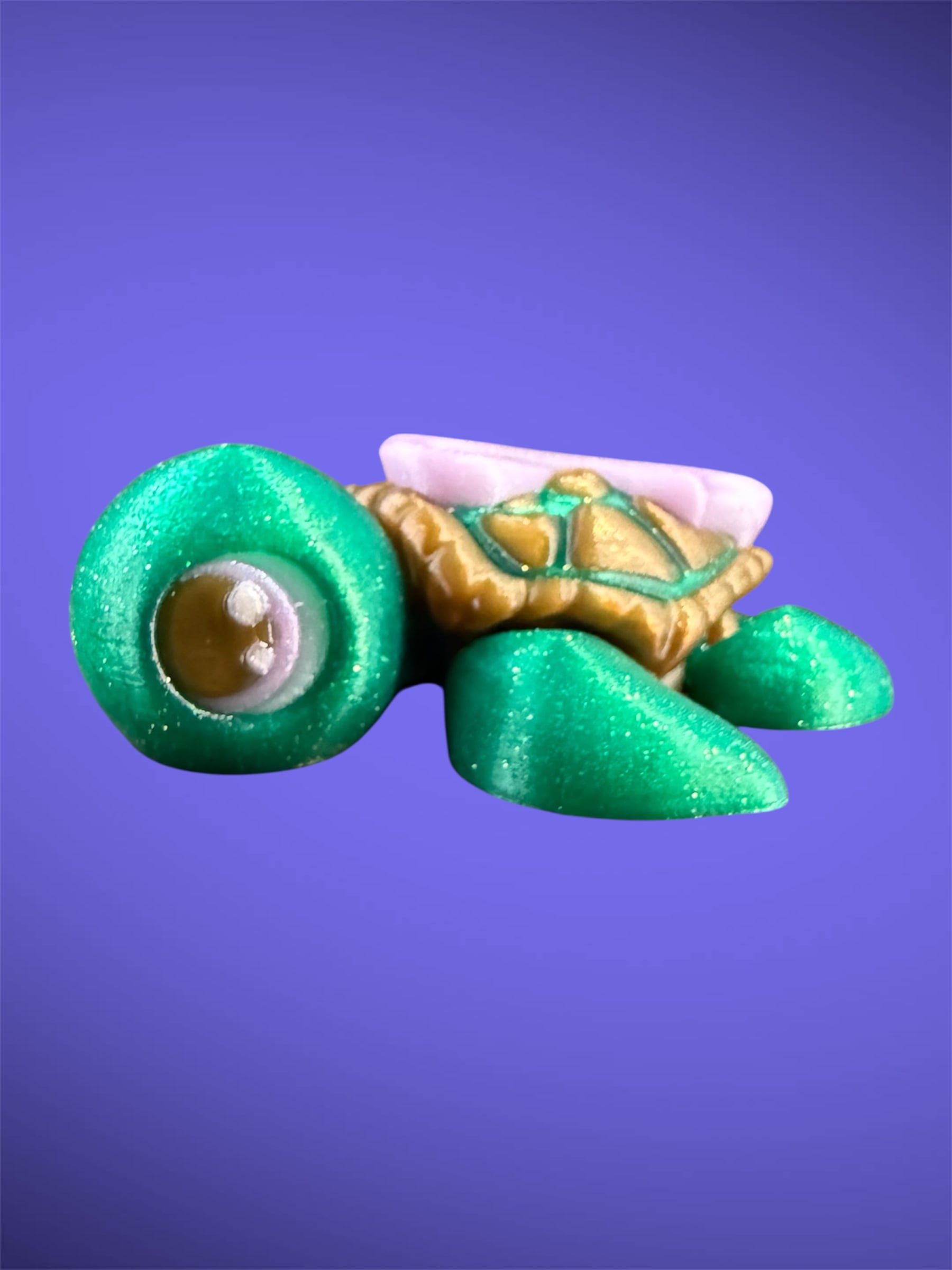 Valor the Awareness Ribbon Turtle 3d model