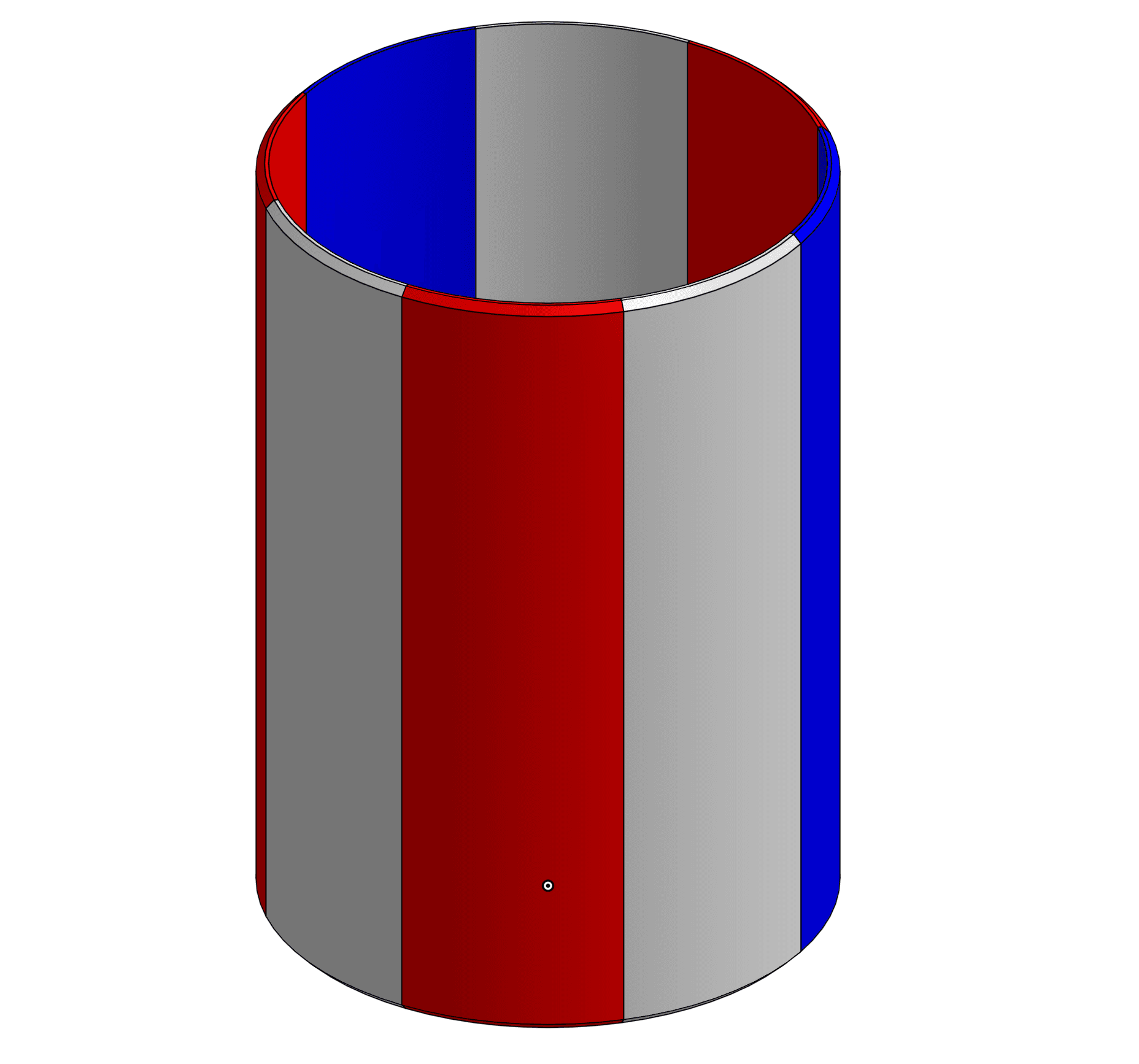4th of July Can Coozy 3d model