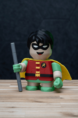 Robin - The Boy Chunk - FREE Batman Kit | No Supports, No AMS, No Glue 3d model
