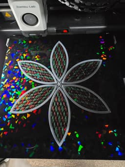 Lotus blossom decor 3d model
