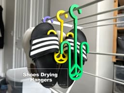 Shoes Drying Hangers 3d model