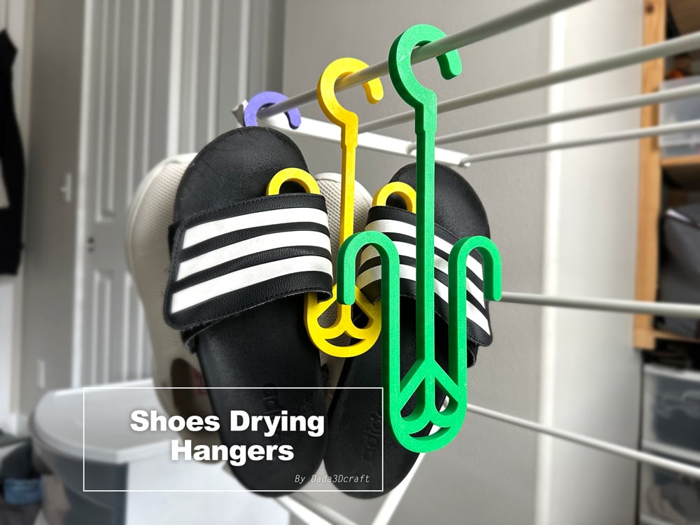 Shoes Drying Hangers 3d model