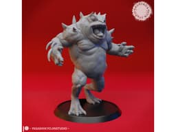 Slaad (Death) - Tabletop Miniature 3d model