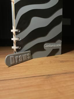Notebook 3d model