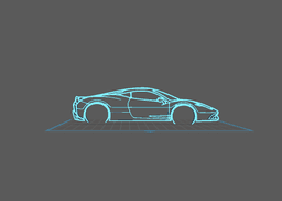Ferrari - 458 Speciale Wall Art 3d model