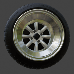 Watanabe wheels 1/64 JDM 3d model