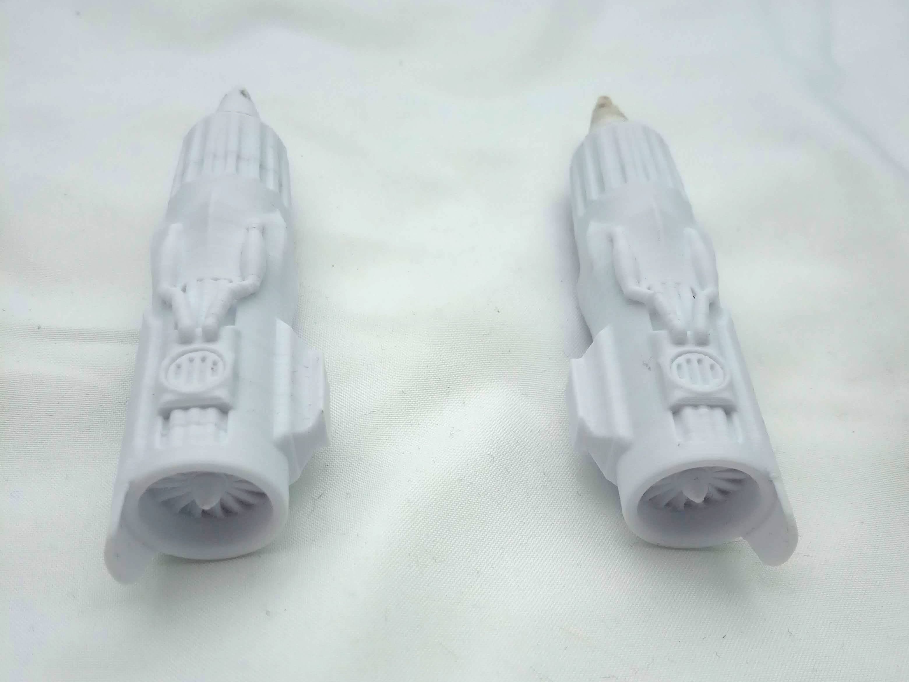 aerospike spaceship engine 3d model