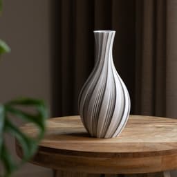 Vase MARINE - Elegant Spiral Vase 3d model