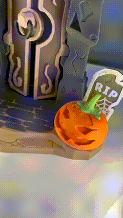 Halloween Portal Stand for your iPhone 3d model
