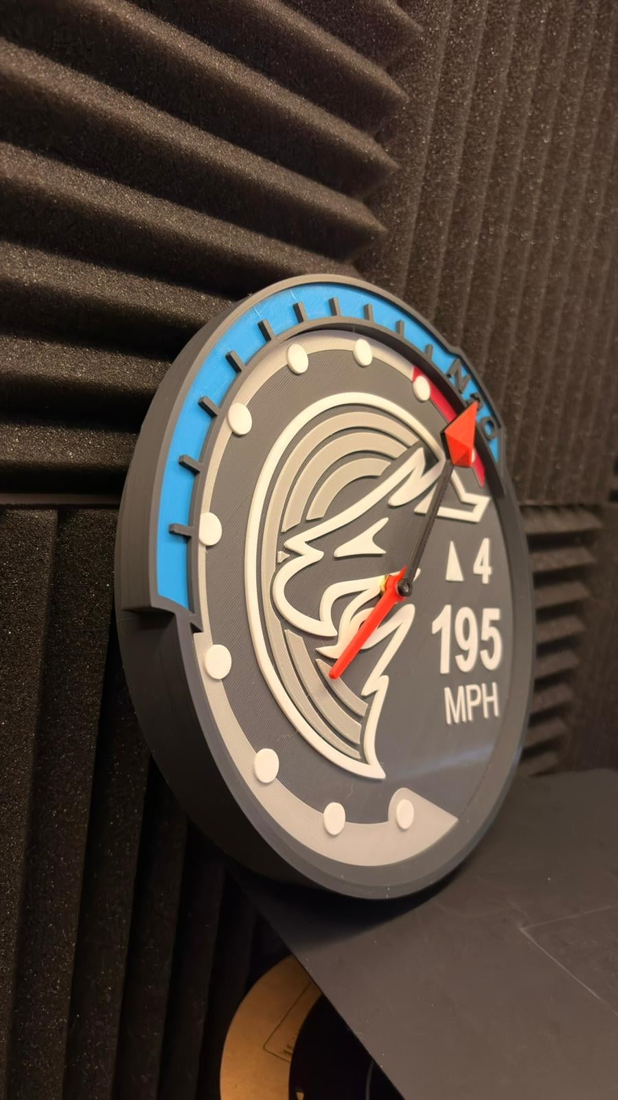 Need For Speed U2 Eagle Tachometer Wall Clock 3d model