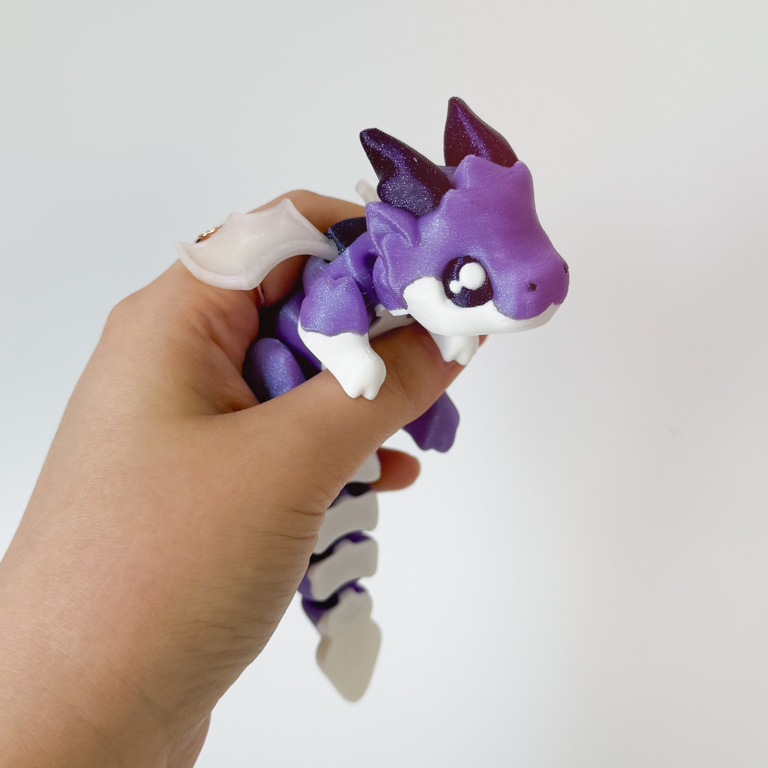 Little dragon flexi 3d model