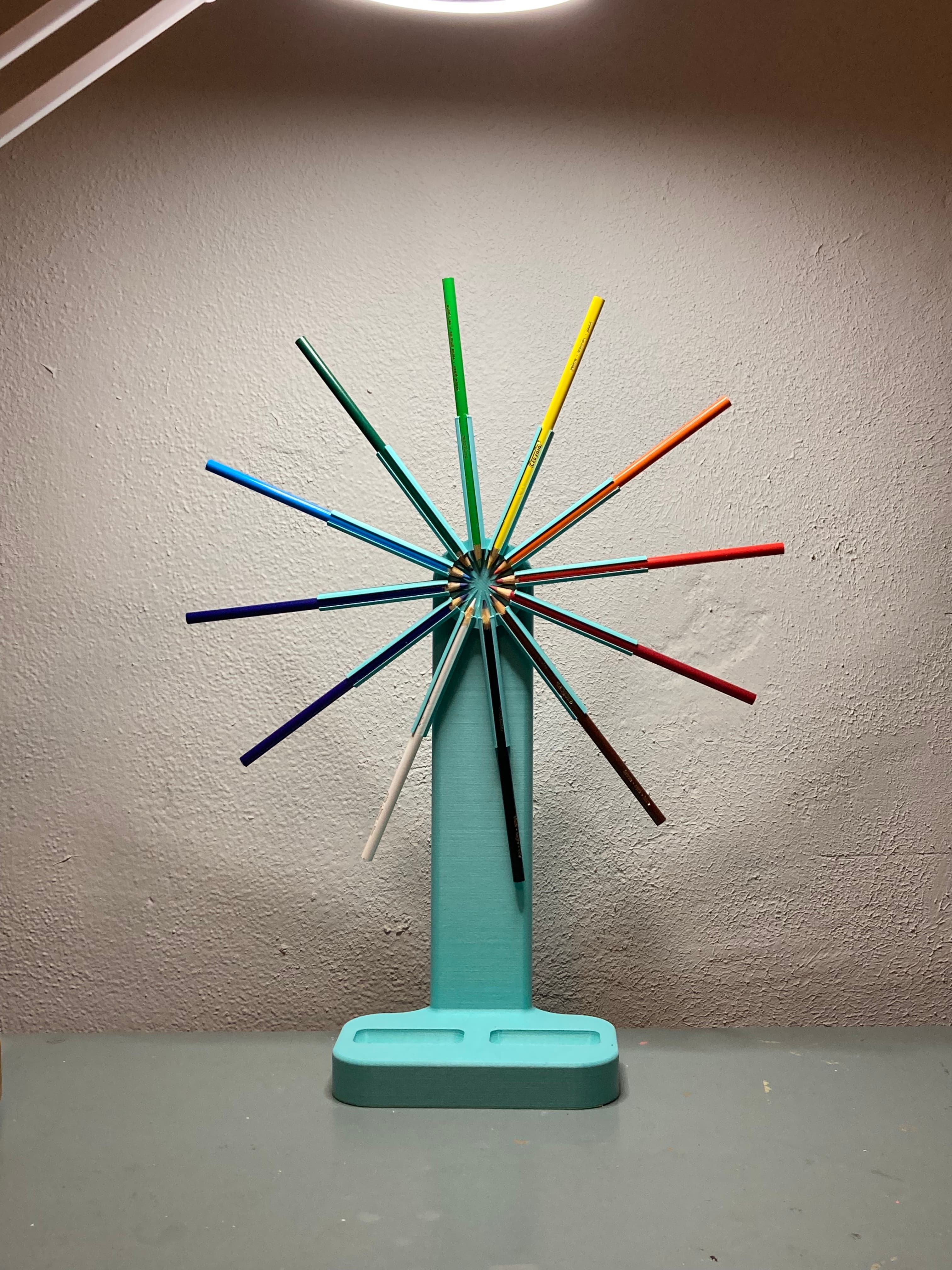 Color Wheel #FunctionalArt 3d model