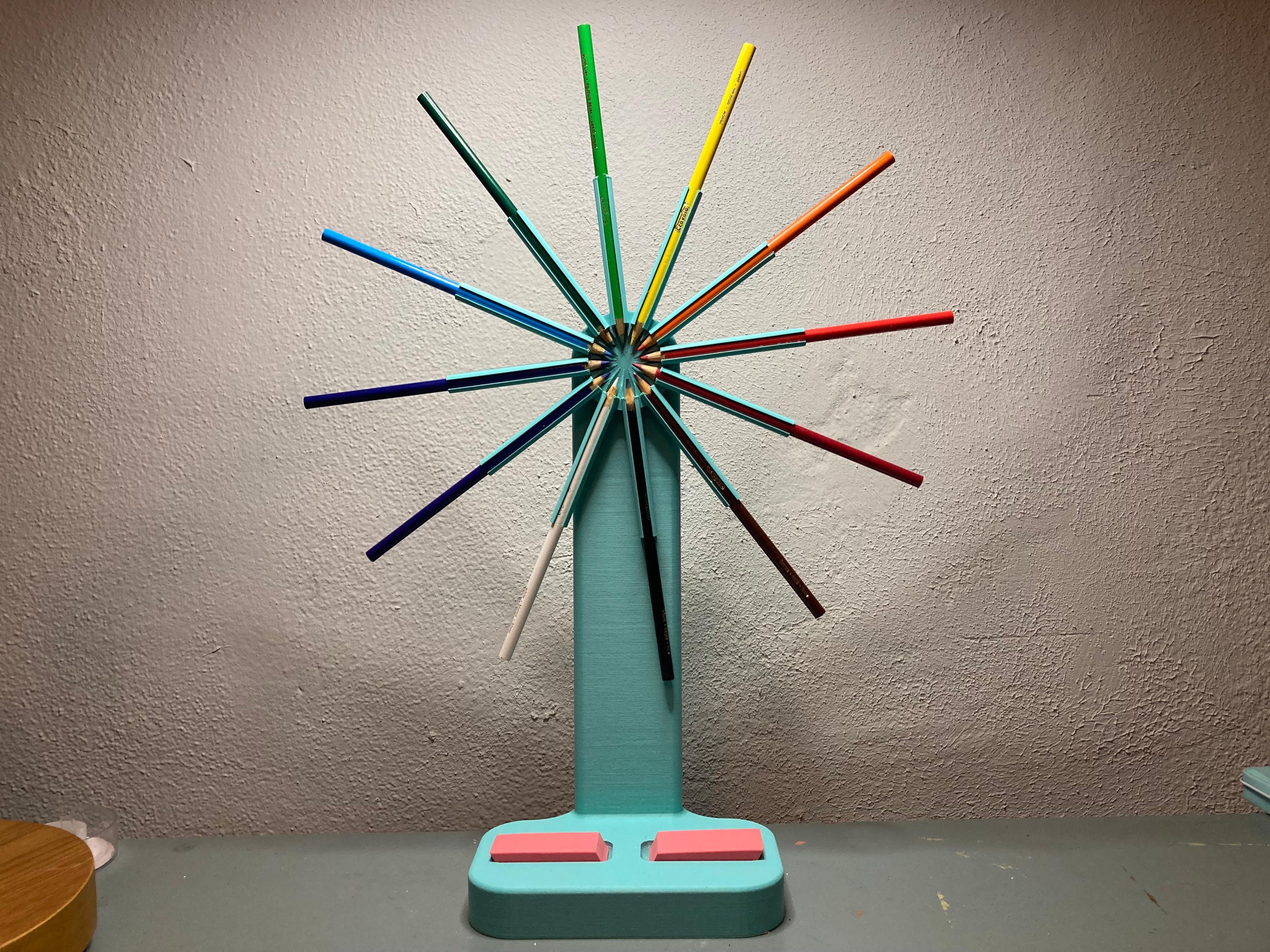 Color Wheel #FunctionalArt 3d model