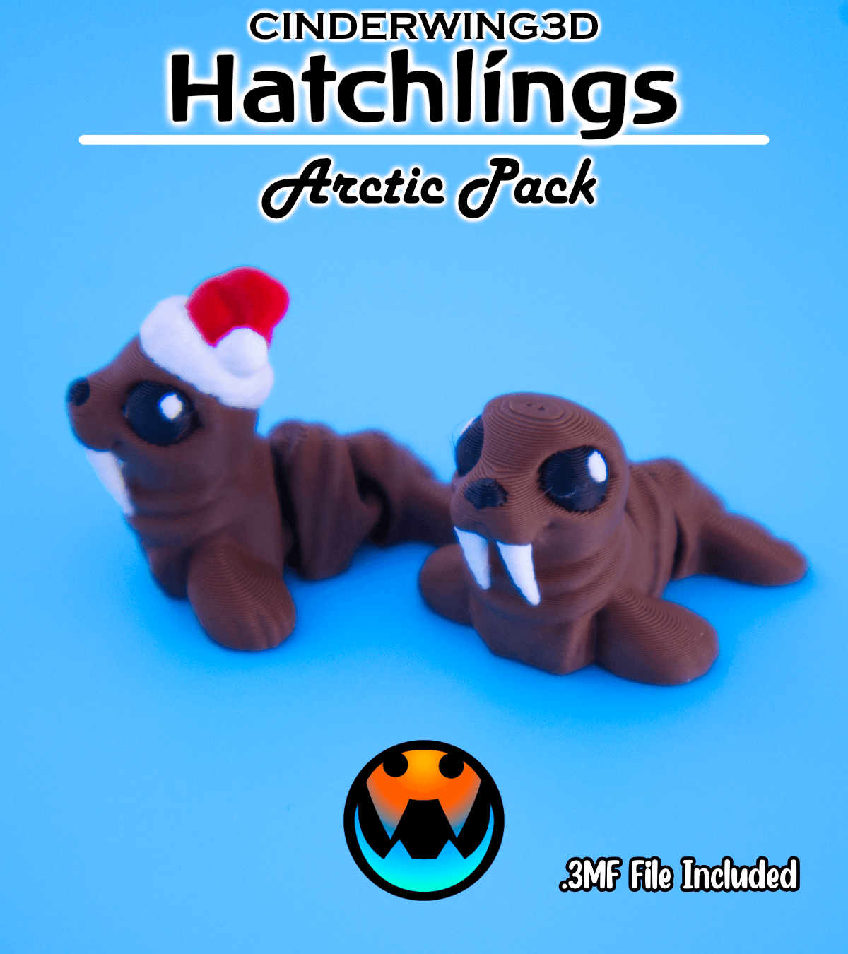 Walrus - Hatchling 3d model