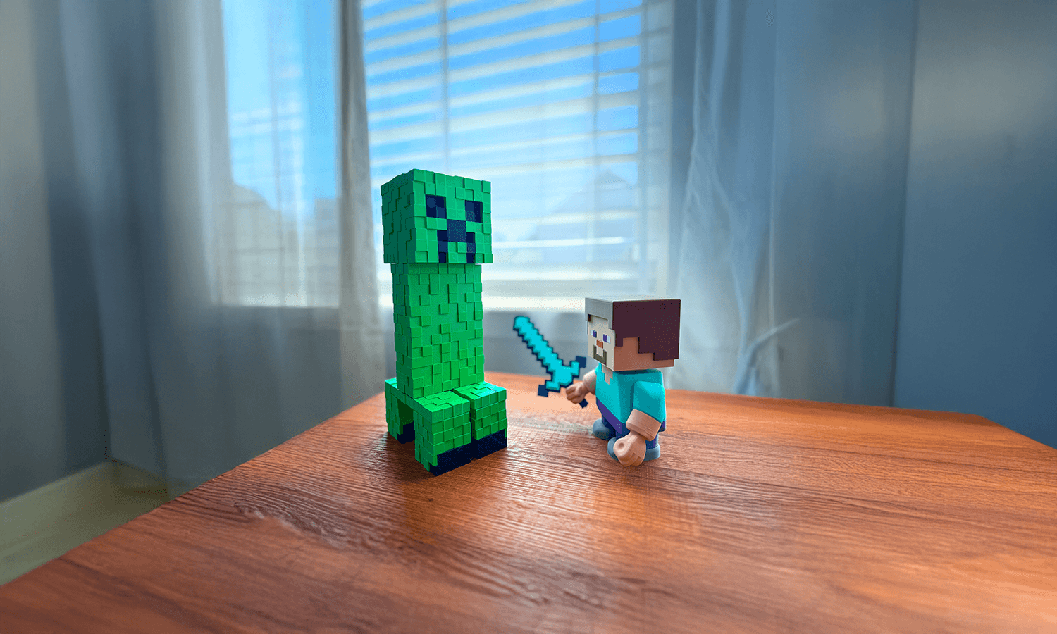 Minecraft Creeper Prop Kit (No Support, With or Without AMS, No Glue) 3d model