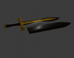 The Moonblade v2 3d model