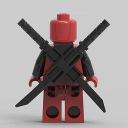 Deadpool LEGO STL file