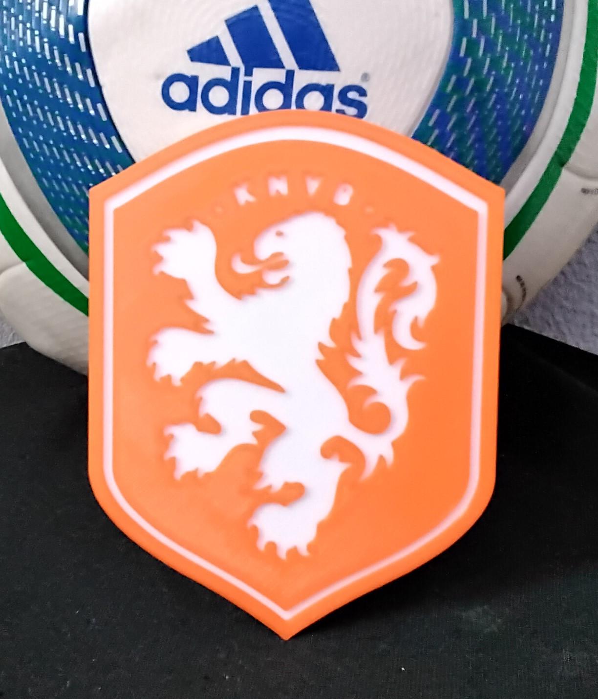 Netherlands national football team coaster or plaque 3d model