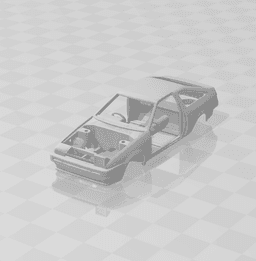 1/64 TOYOTA AE86 CHASSIS 3d model