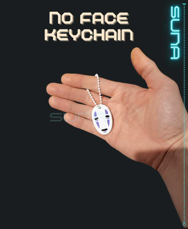 No Face Mask - Keychain 3d model
