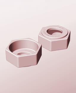 CH68-30-P Stackable pierced bin box module for creative decor 3d model