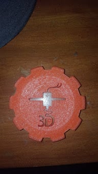 Maker Coin 3d model
