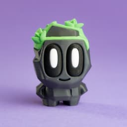 Blob Rocks - Mini Pet Rock Blind Box Collectible Art Toy 3d model