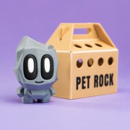 Blob Rocks - Mini Pet Rock Blind Box Collectible Art Toy 3d model