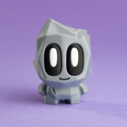 Blob Rocks - Mini Pet Rock Blind Box Collectible Art Toy 3d model