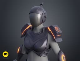 Master Nova Armor - Heroes of the Storm 3d model