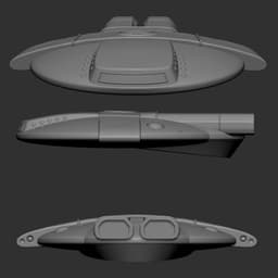 Mars Spaceship 3d model