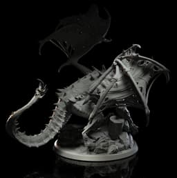 Terror Dragon (110 mm) 3d model