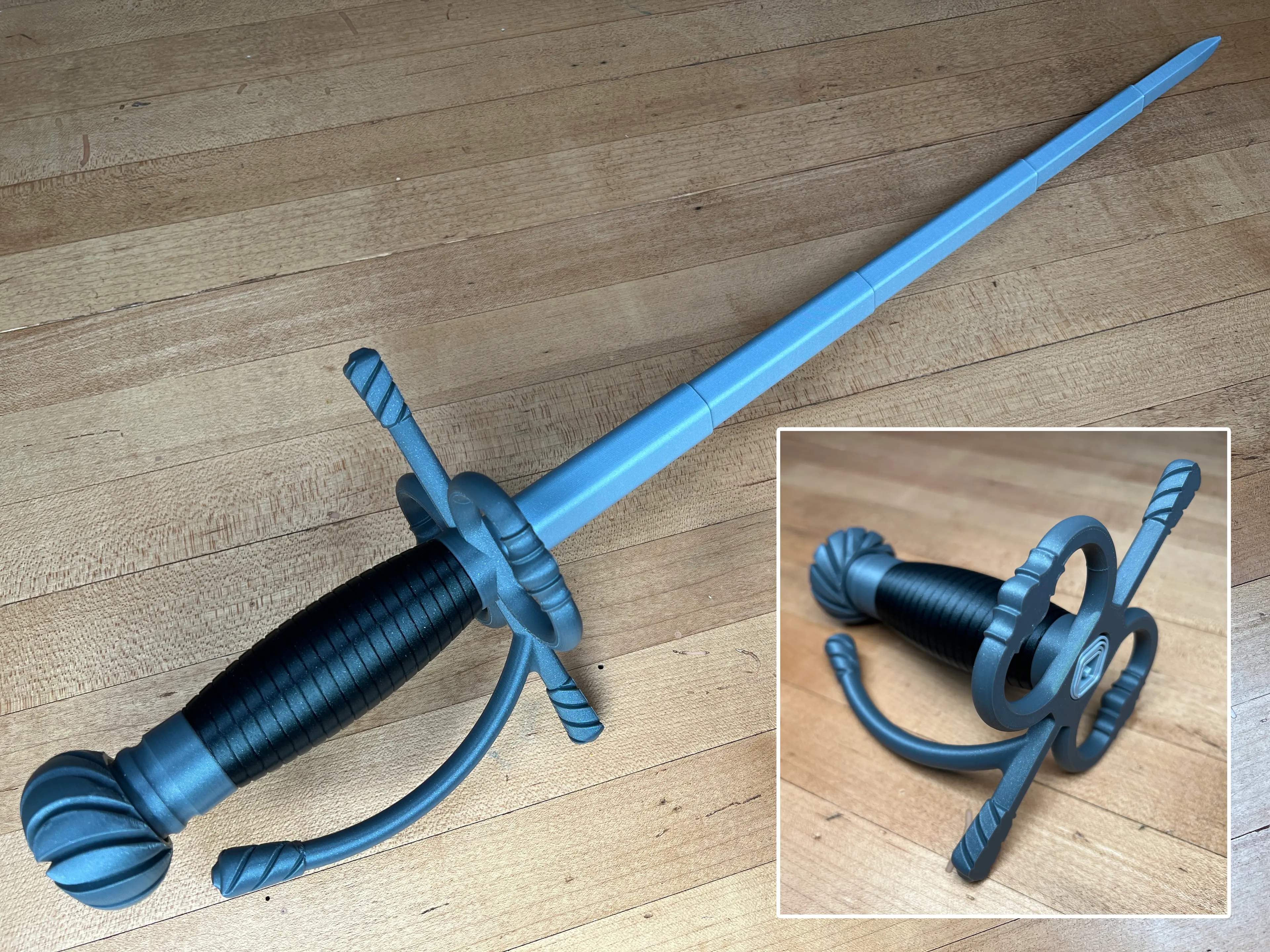 Dread Pirate Roberts Collapsing Sword 3d model
