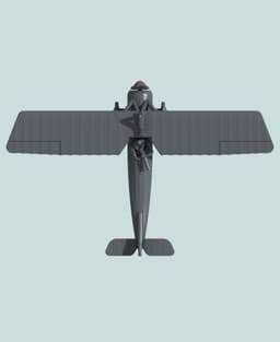1:144 Morane-Saulnier Type P (British MoS.21) 3d model