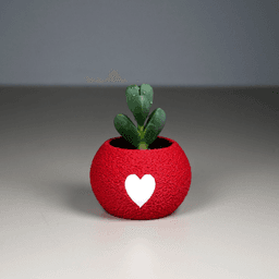 Tiny Valentine pot.stl 3d model
