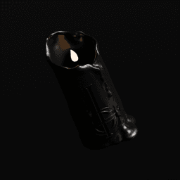 Grucifix candle LED tealight holder 3d model