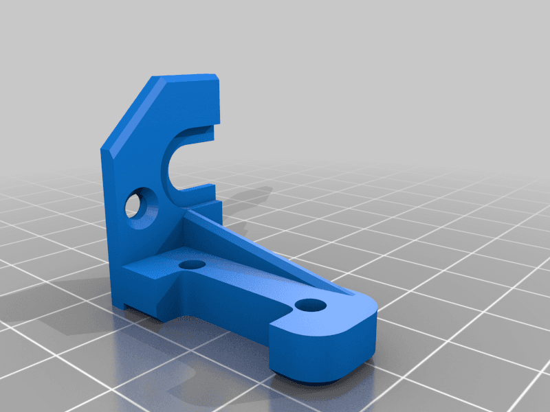 Satsana CR Touch Ender 3 V2 Mount 3d model