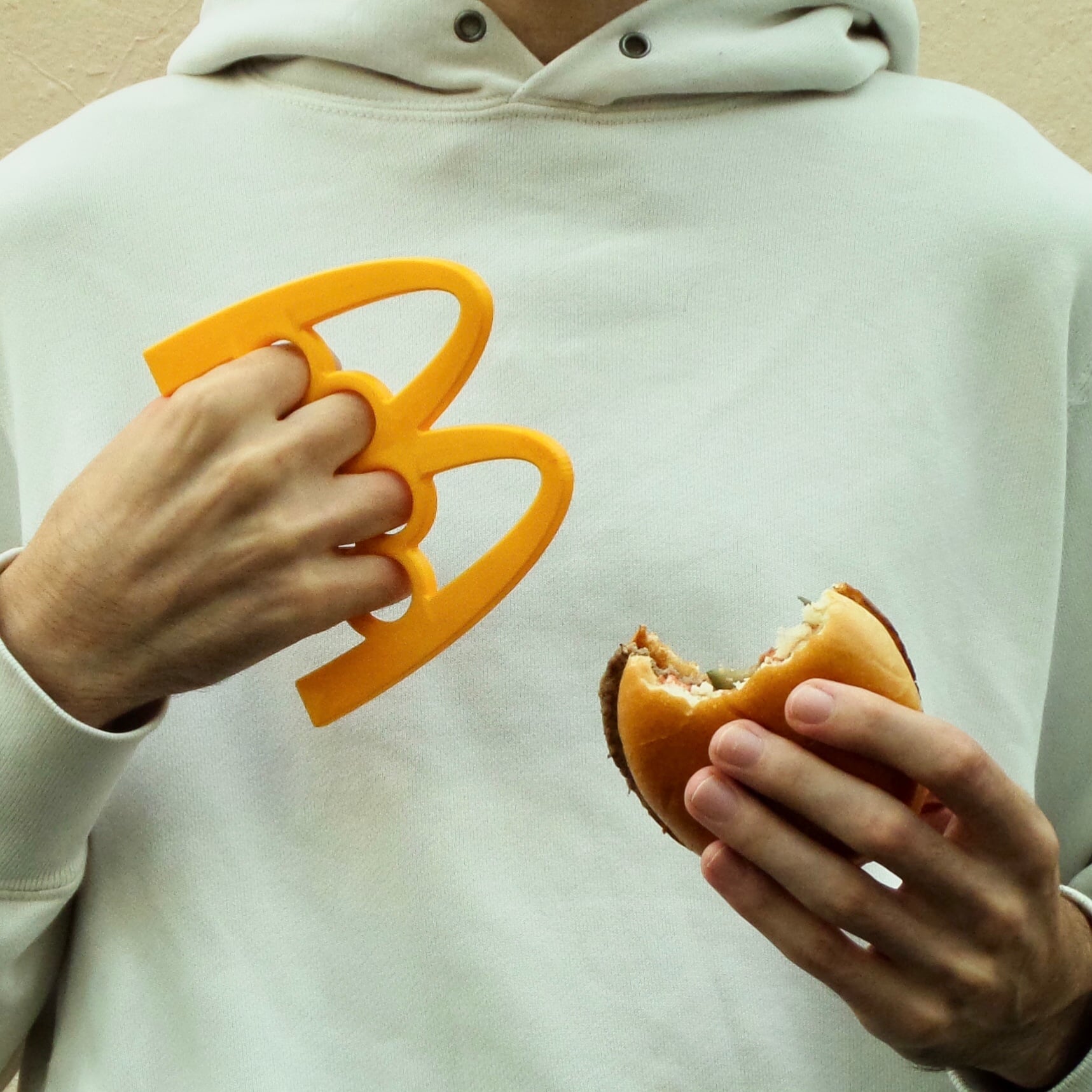 McKnuckle Duster McDonald's Brass Knuckle 3d model