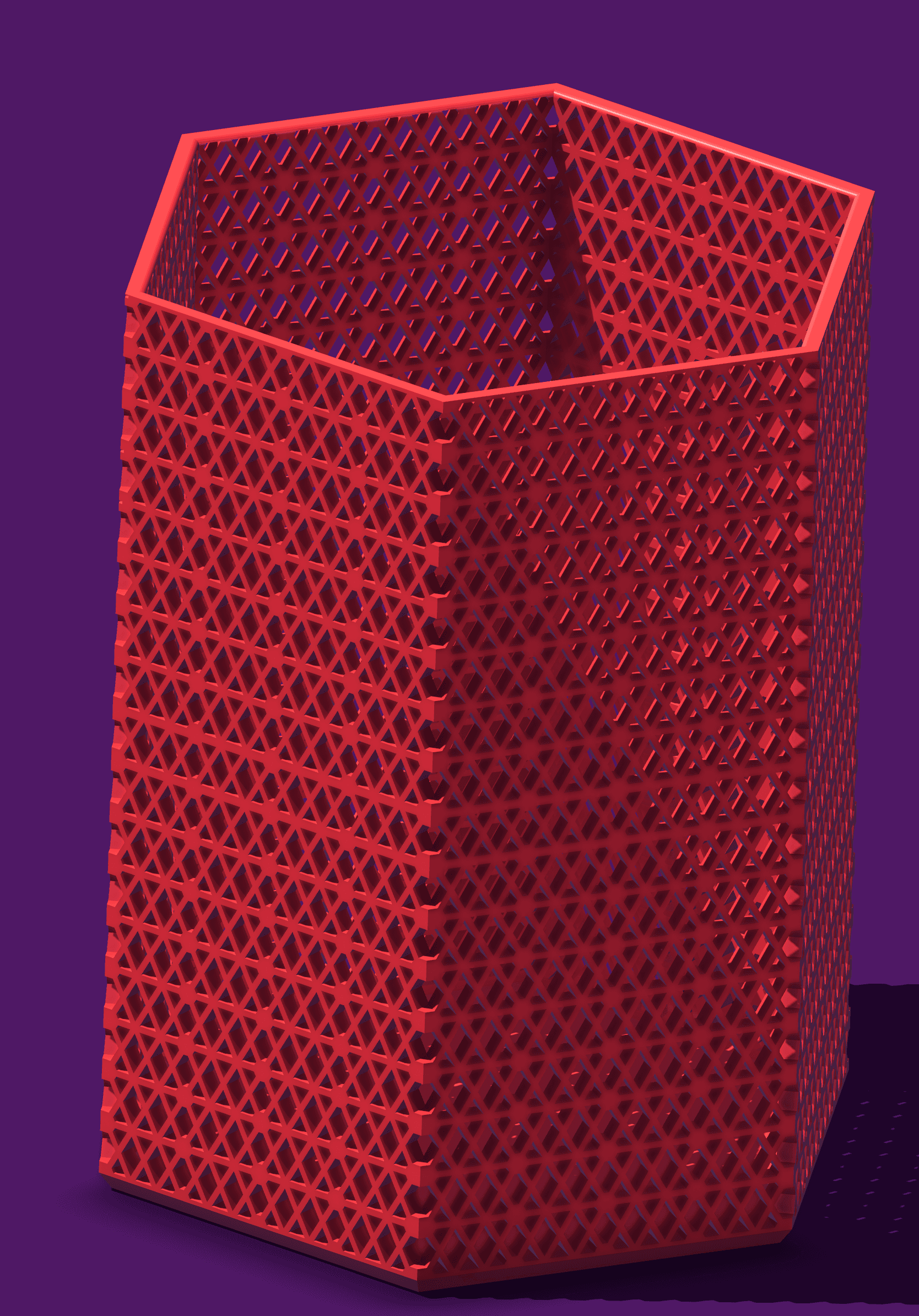 lattice vasepen store.stl 3d model
