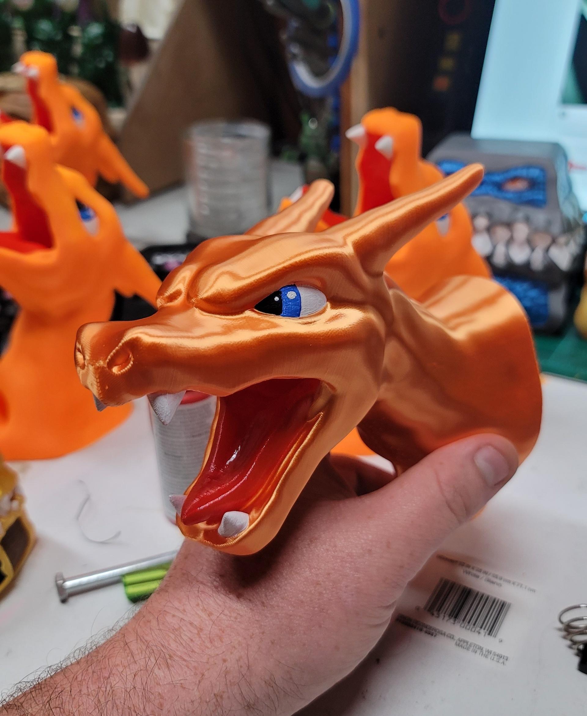 Charizard Wall Dice tower 3d model