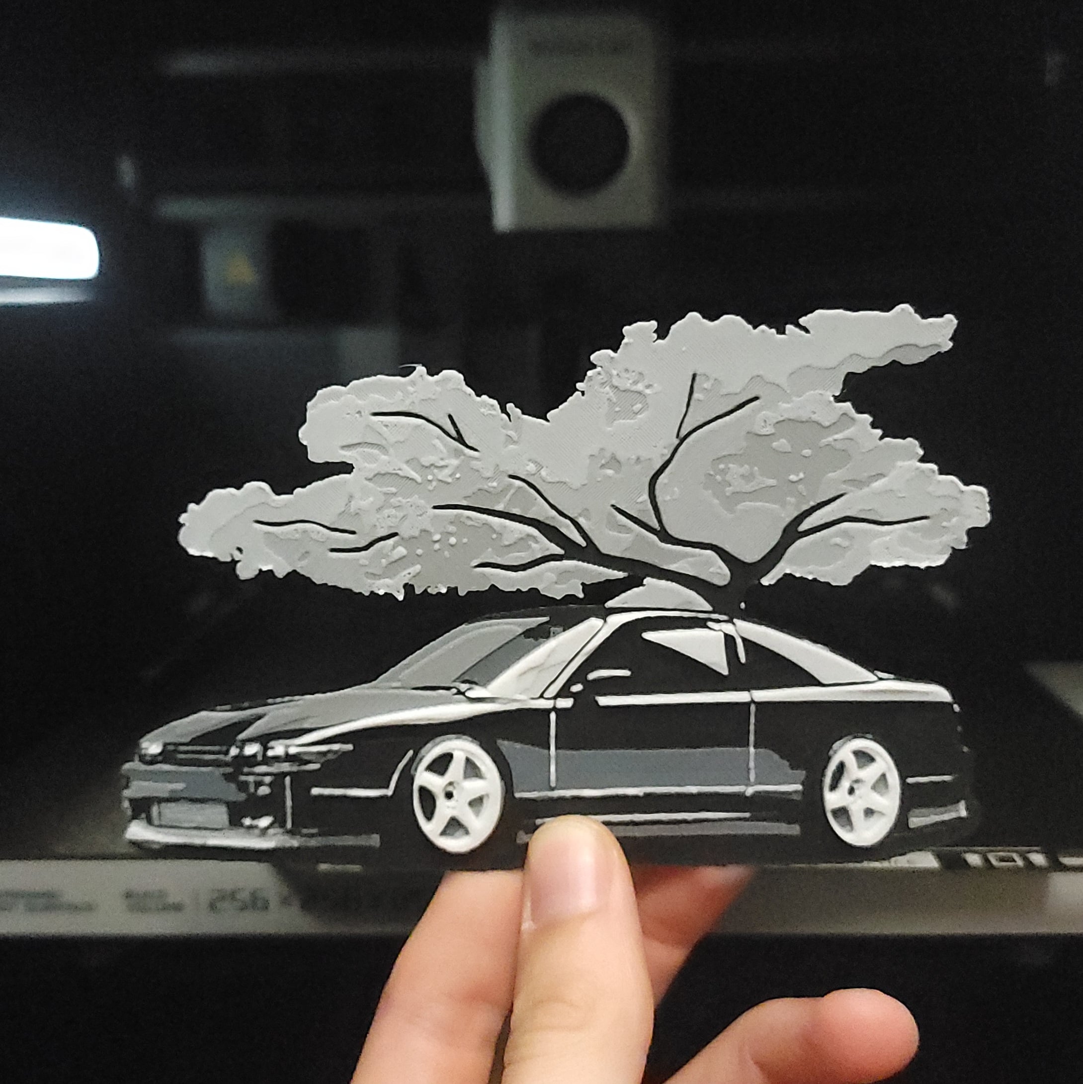 Monochrome S14 Magnet 3d model
