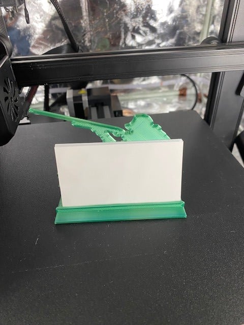 Duck Hunter Business Card Holder 3d model